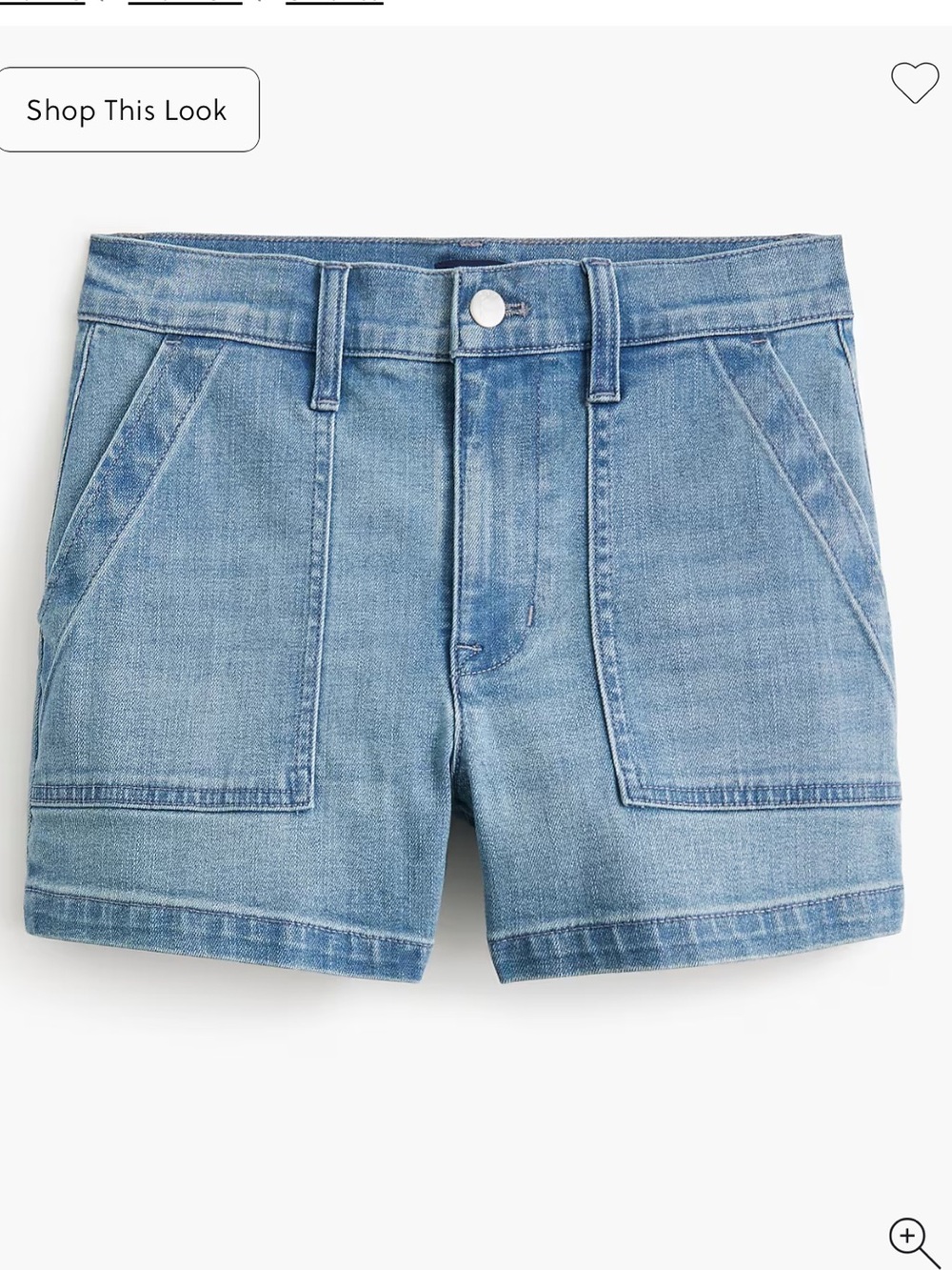 Jcrew Denim Utility  Shorts